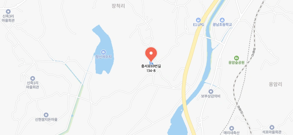 조은바람 기술연구소 모바일 지도 이미지
